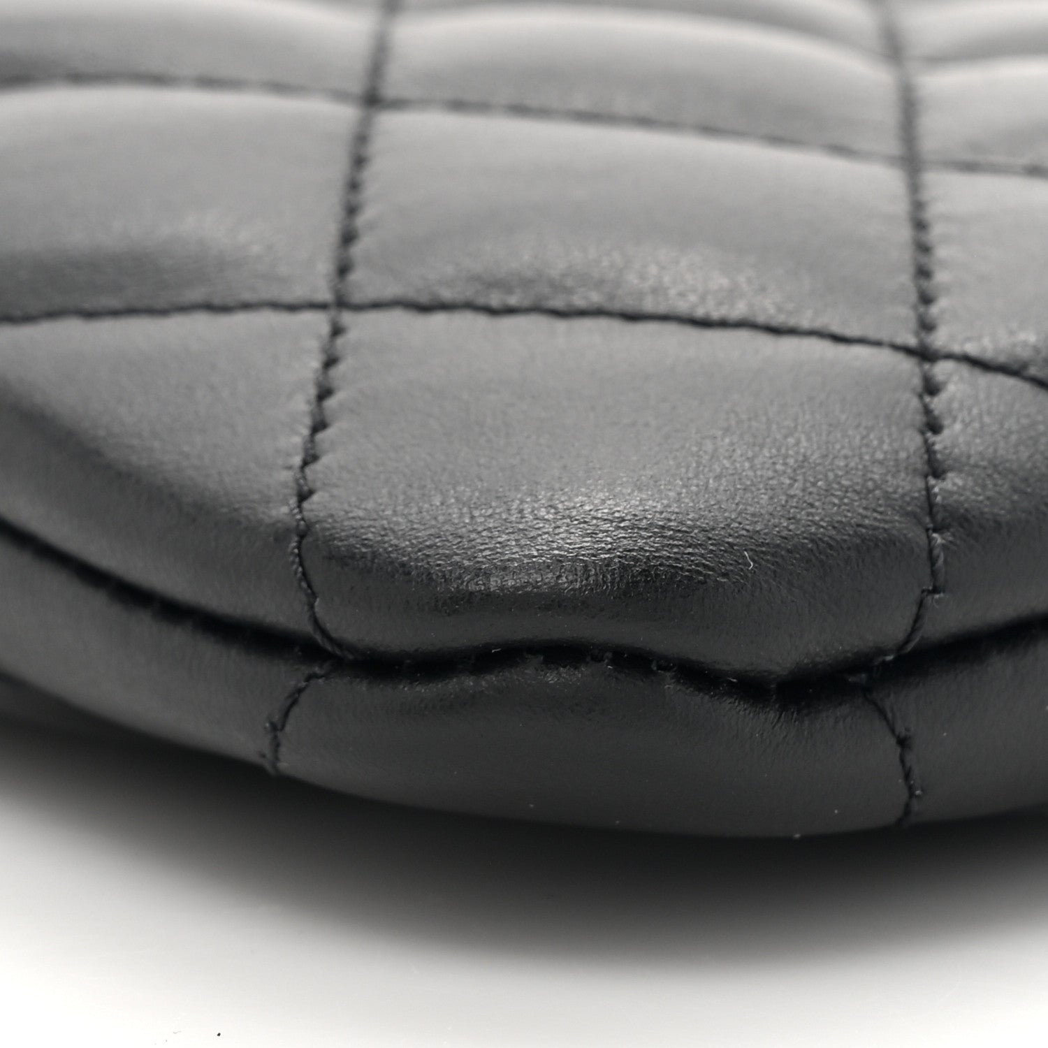 Chanel Lambskin Quilted Crossbody Bag Black 11 of 11
