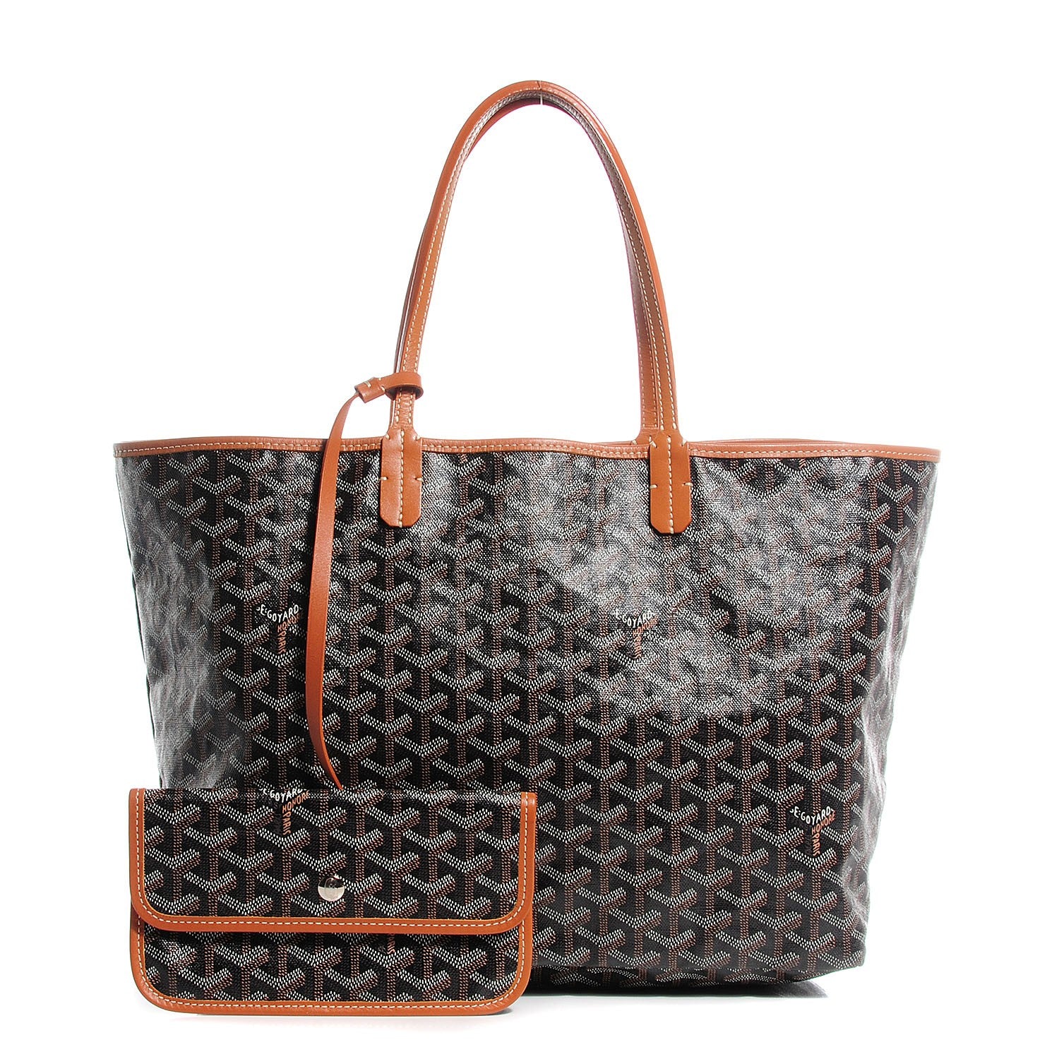Goyard Goyardine Saint Louis PM Black Gold 1 of 8