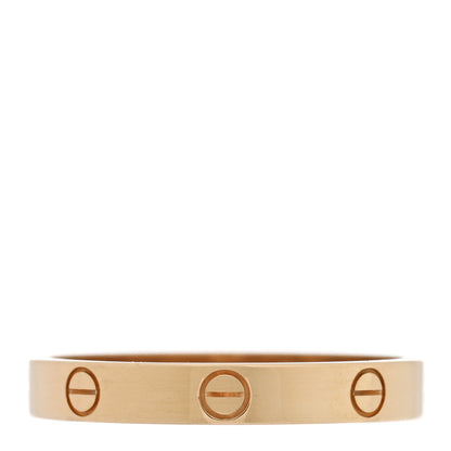 Cartier 18K Yellow Gold 3.5mm LOVE Wedding Band Ring 67 11.75 1 of 5