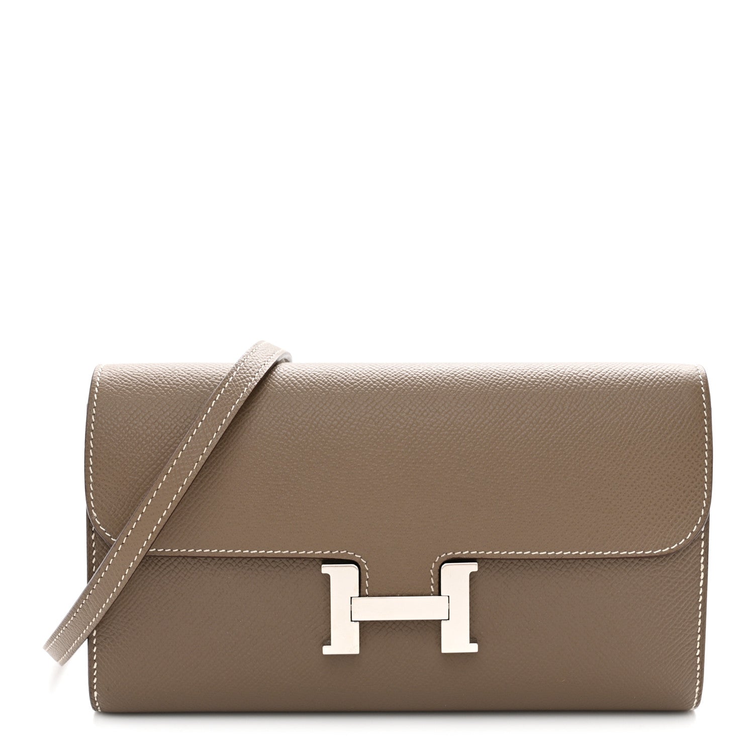 Hermes Epsom Constance Long To Go Wallet Etoupe 1 of 11