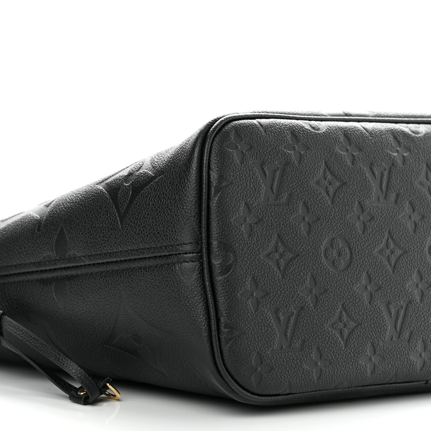 Louis Vuitton Empreinte Monogram Giant Neverfull MM Black 9 of 11