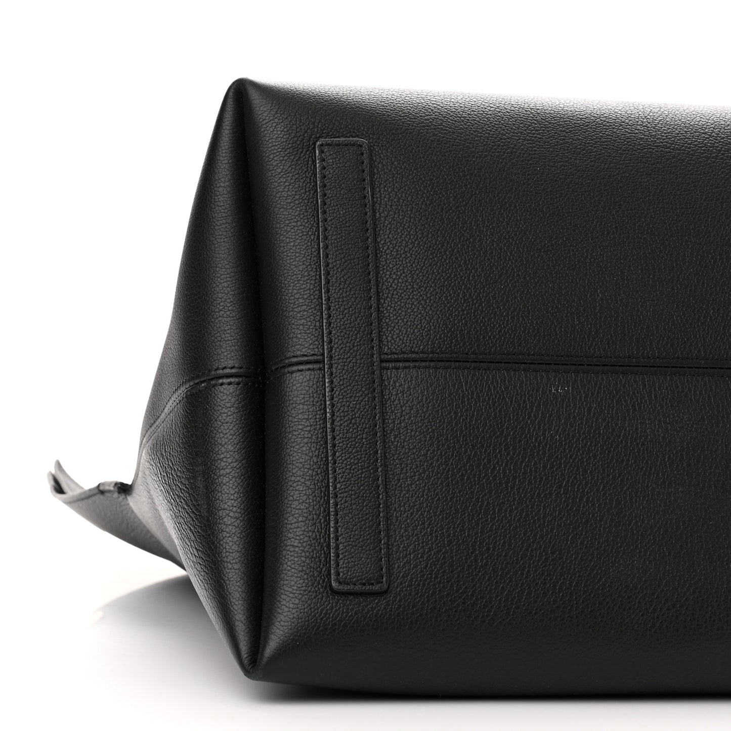 Calfskin Large Society Tote Black