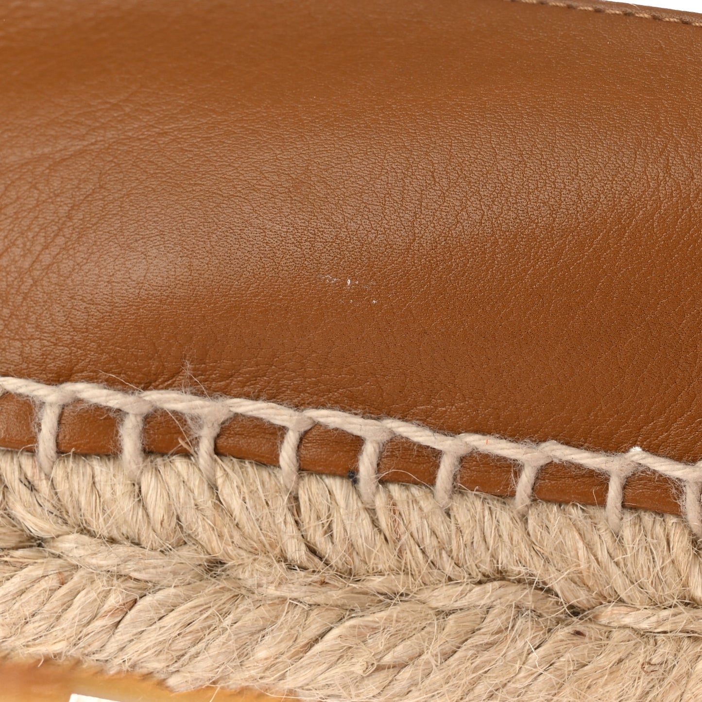 Lambskin CC Espadrilles 39 Light Brown