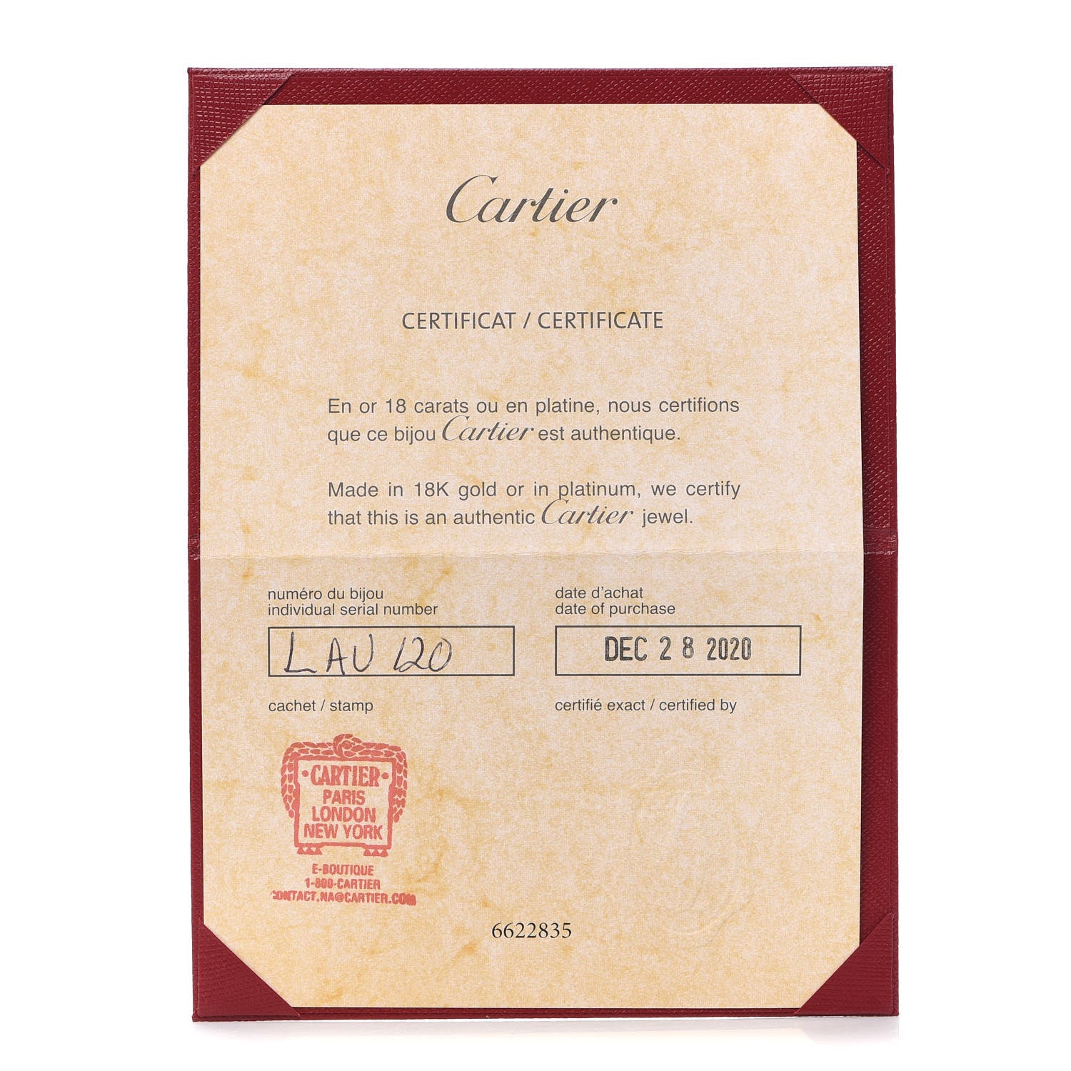 Cartier 18K Yellow Gold Small Juste Un Clou Ring 58 8.25 5 of 6