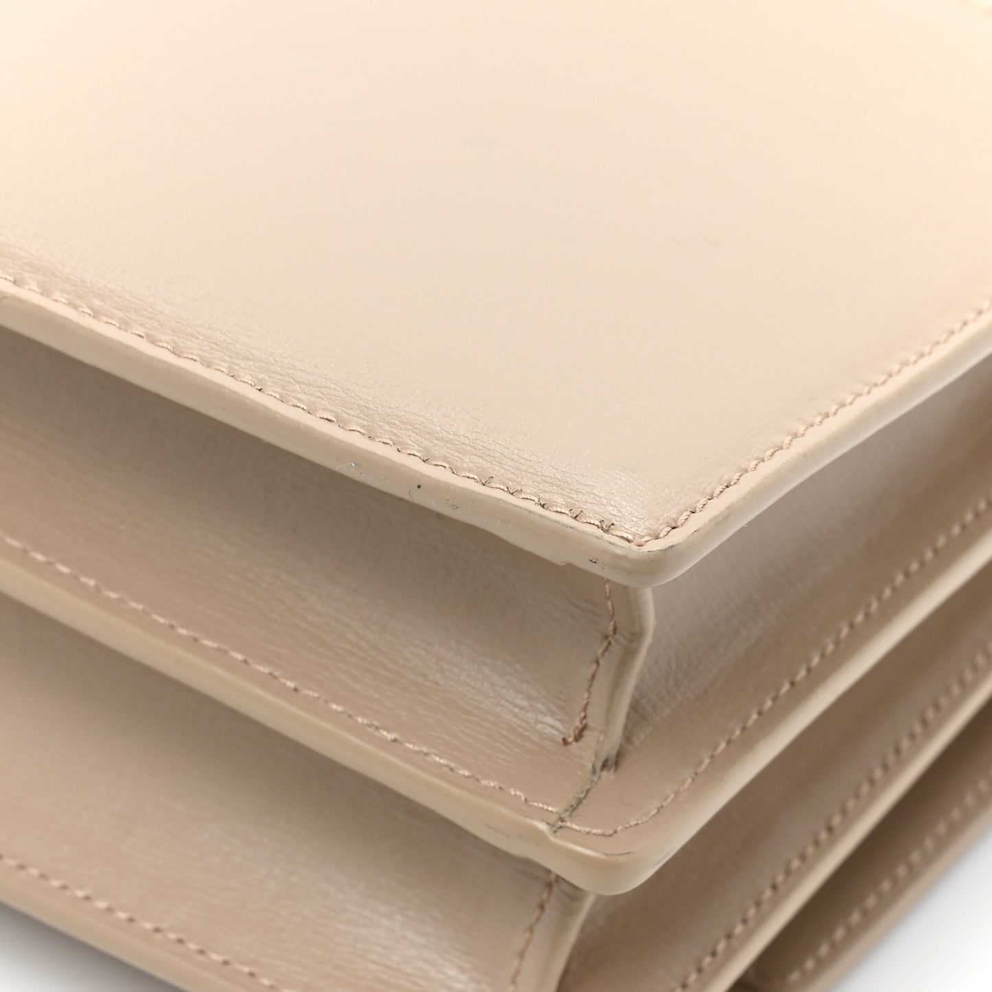 Calfskin Medium Monogram Sunset Dark Beige