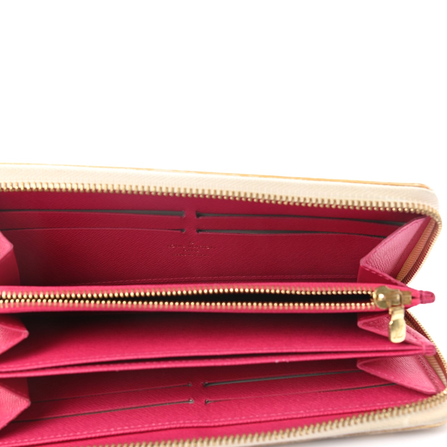 Damier Azur 2015 Christmas Animation Zippy Wallet Hibiscus