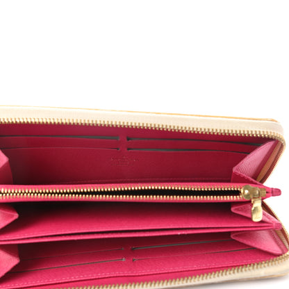 Louis Vuitton Damier Azur 2015 Christmas Animation Zippy Wallet Hibiscus 5 of 7