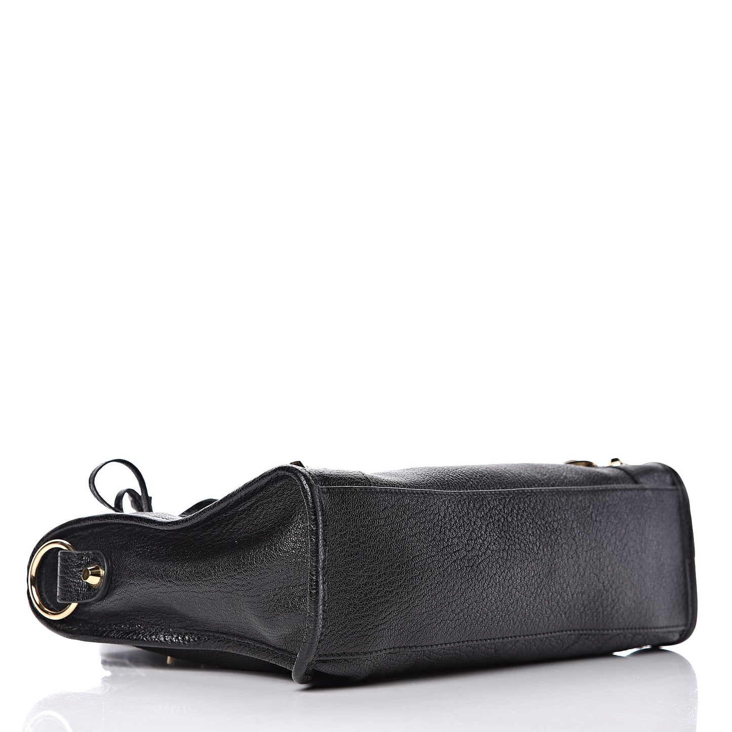 Chevre Gold Metallic Edge Hardware S City Black