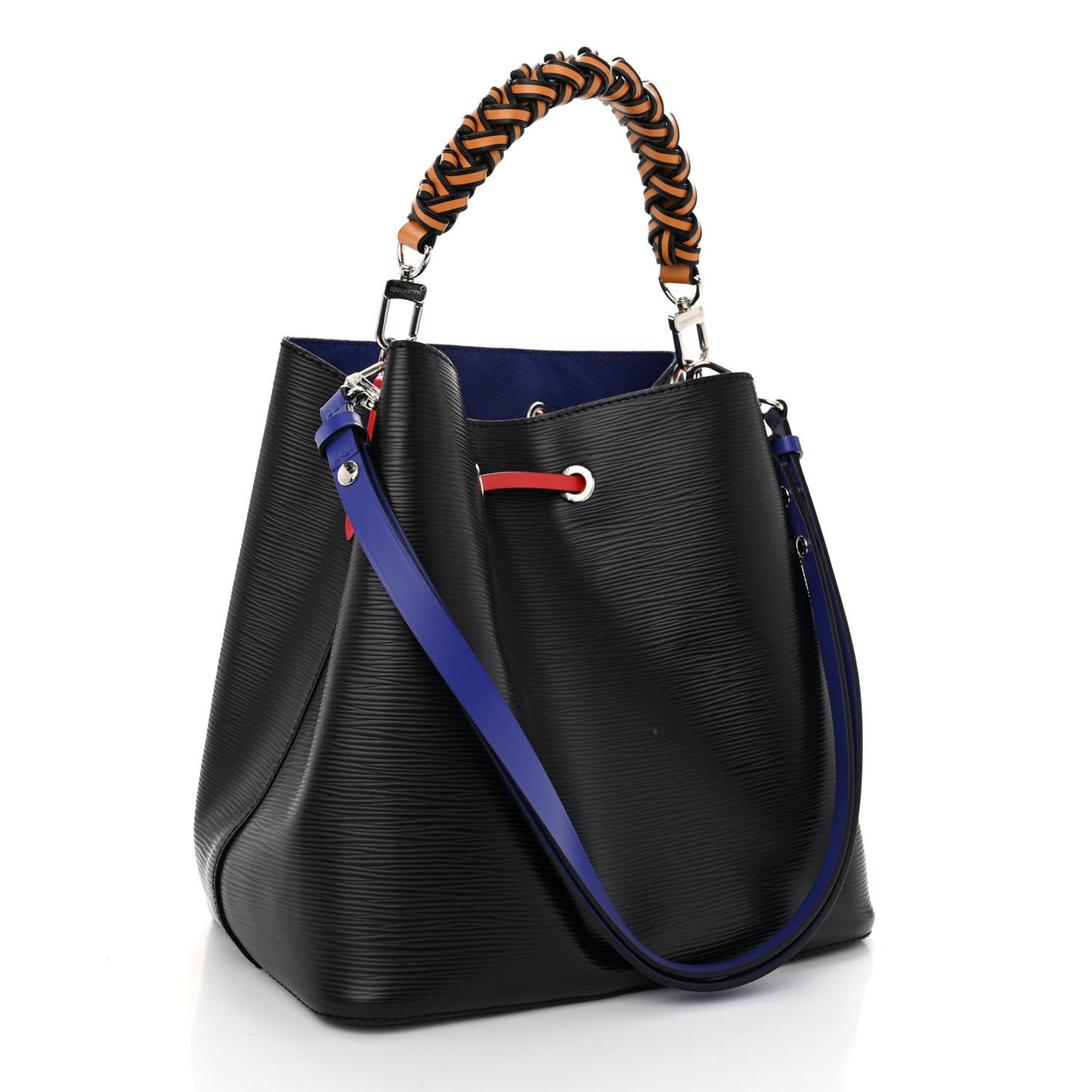 Epi Braided NeoNoe MM Black Indigo