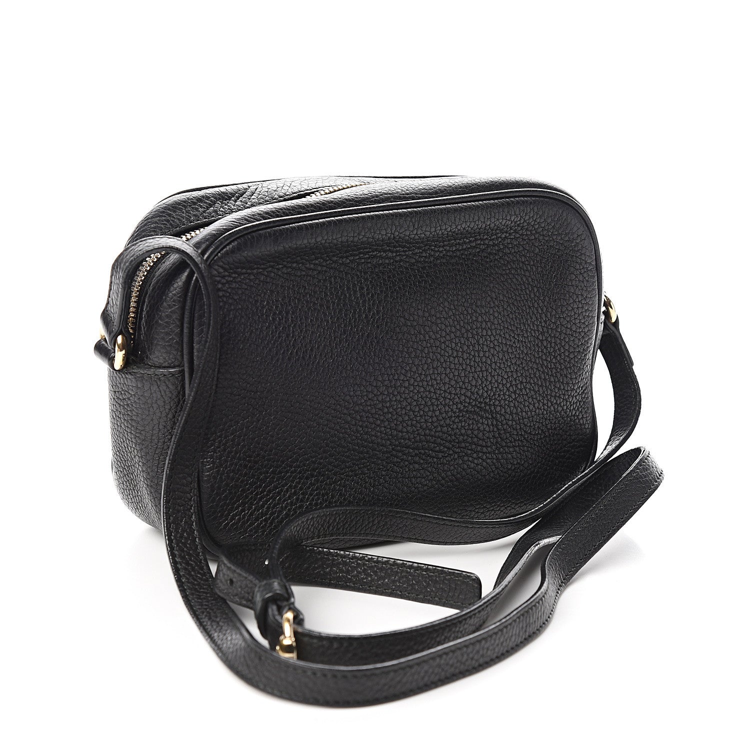 Gucci Pebbled Calfskin Small Soho Disco Bag Black 2 of 10