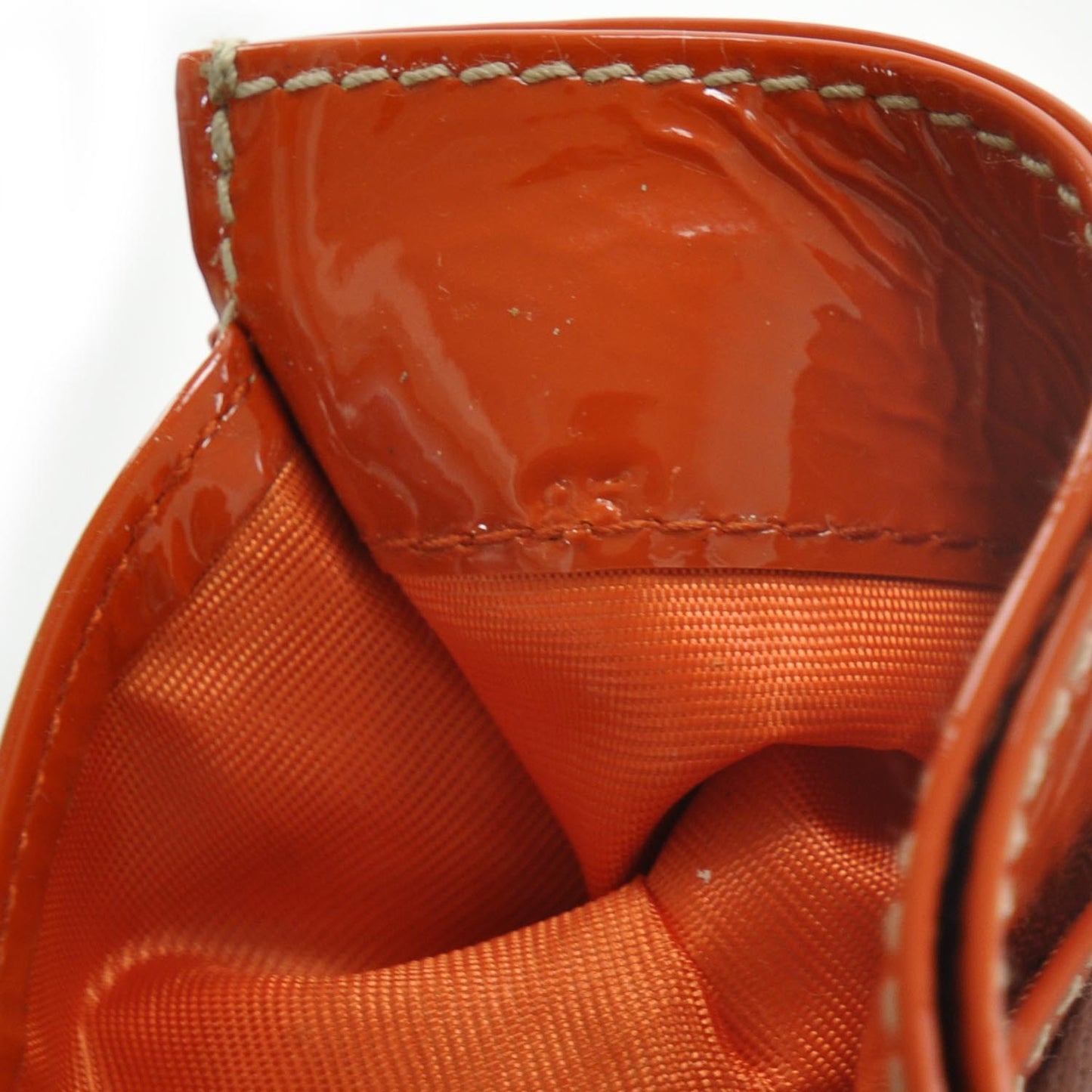 Vernice Card Holder Case Orange