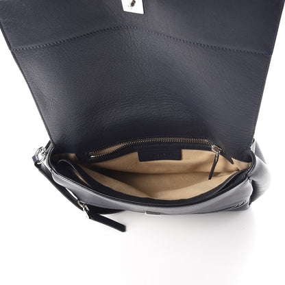 Givenchy Calfskin Small Pandora Pure Flap Bag Blue 6 of 8