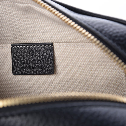 Gucci Pebbled Calfskin Small Soho Disco Bag Black 6 of 9