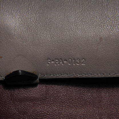 Celine Crocodile Embossed Medium Horizontal Cabas Phantom Grey 7 of 9