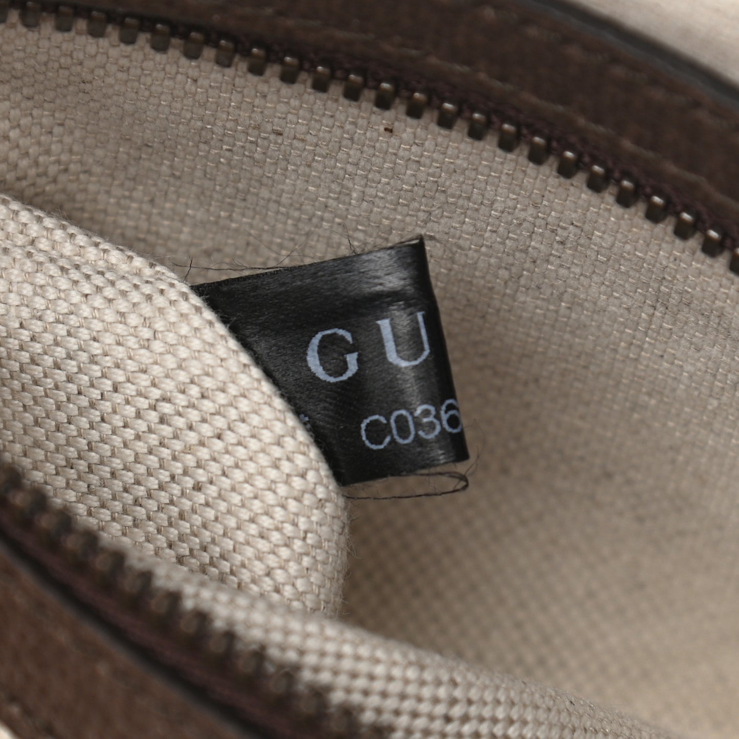 Soft GG Supreme Monogram Medium Ophidia Belt Bag Dark Brown
