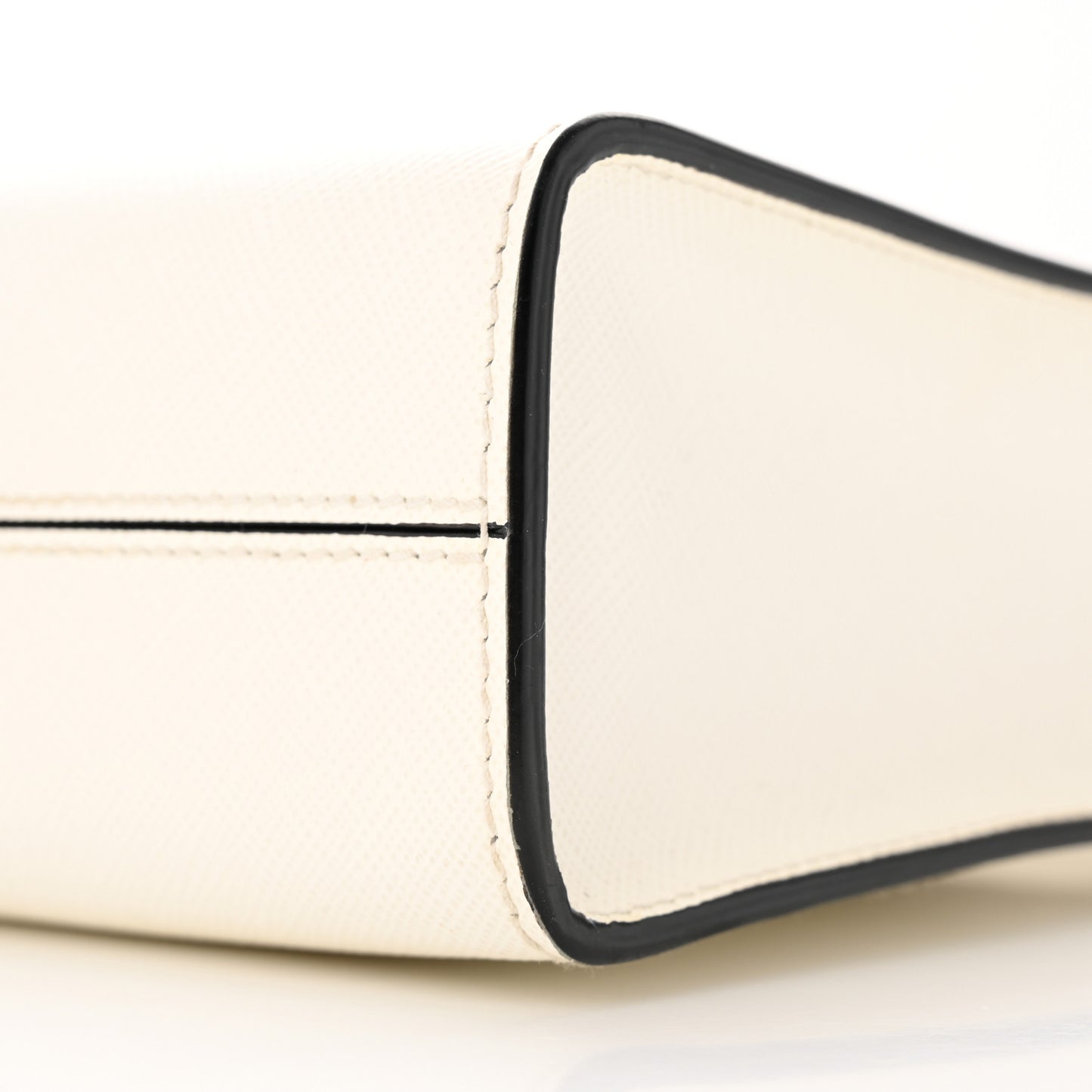 Soft Calfskin Small Shoulder Bag Bianco