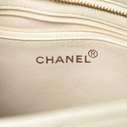 Chanel Lambskin Quilted Medallion Tote Light Beige 6 of 13