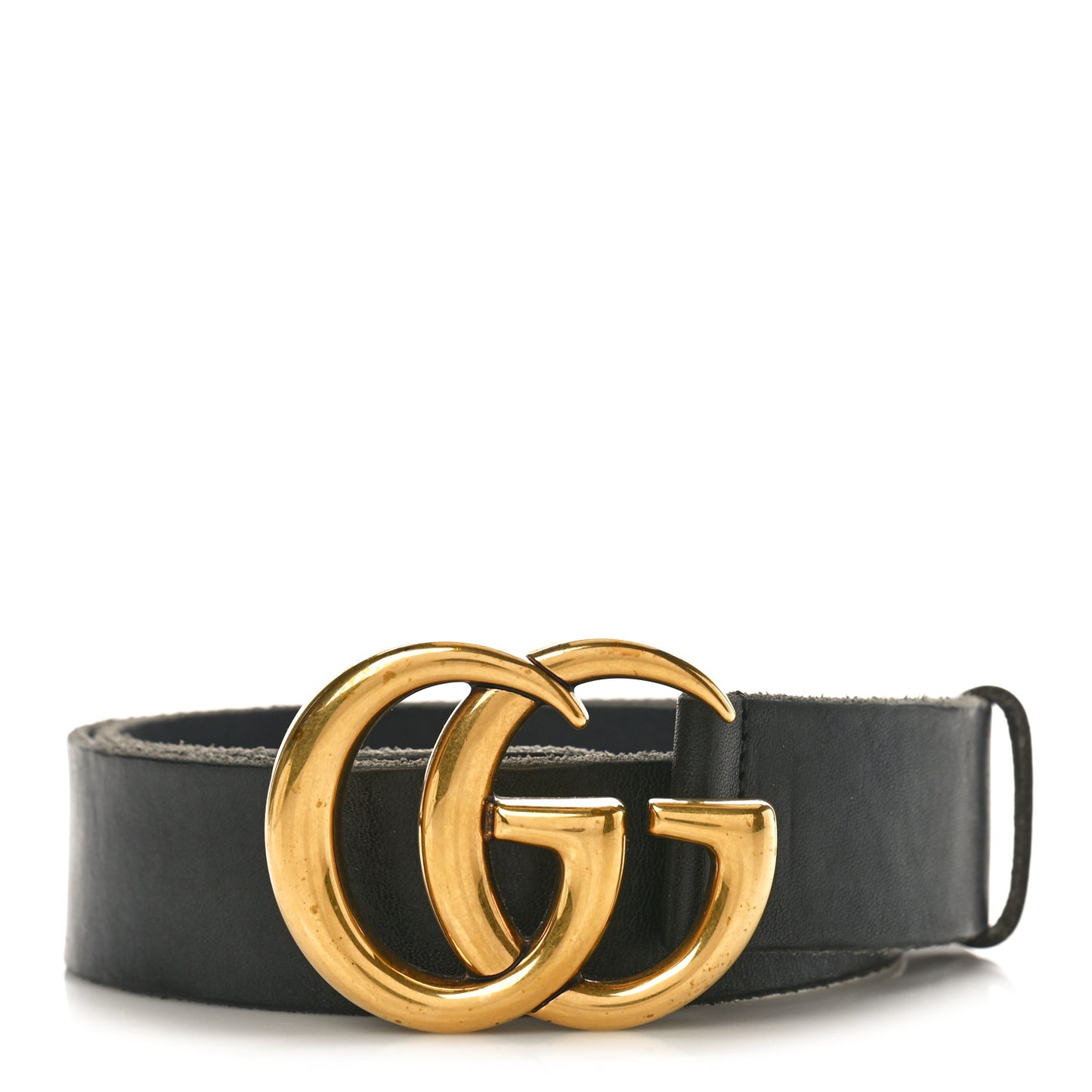 Textured Calfskin Double G 40mm Belt 80 32 Black