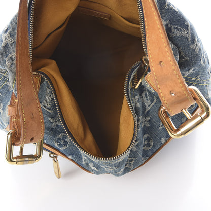Louis Vuitton Denim Baggy GM Blue 4 of 8