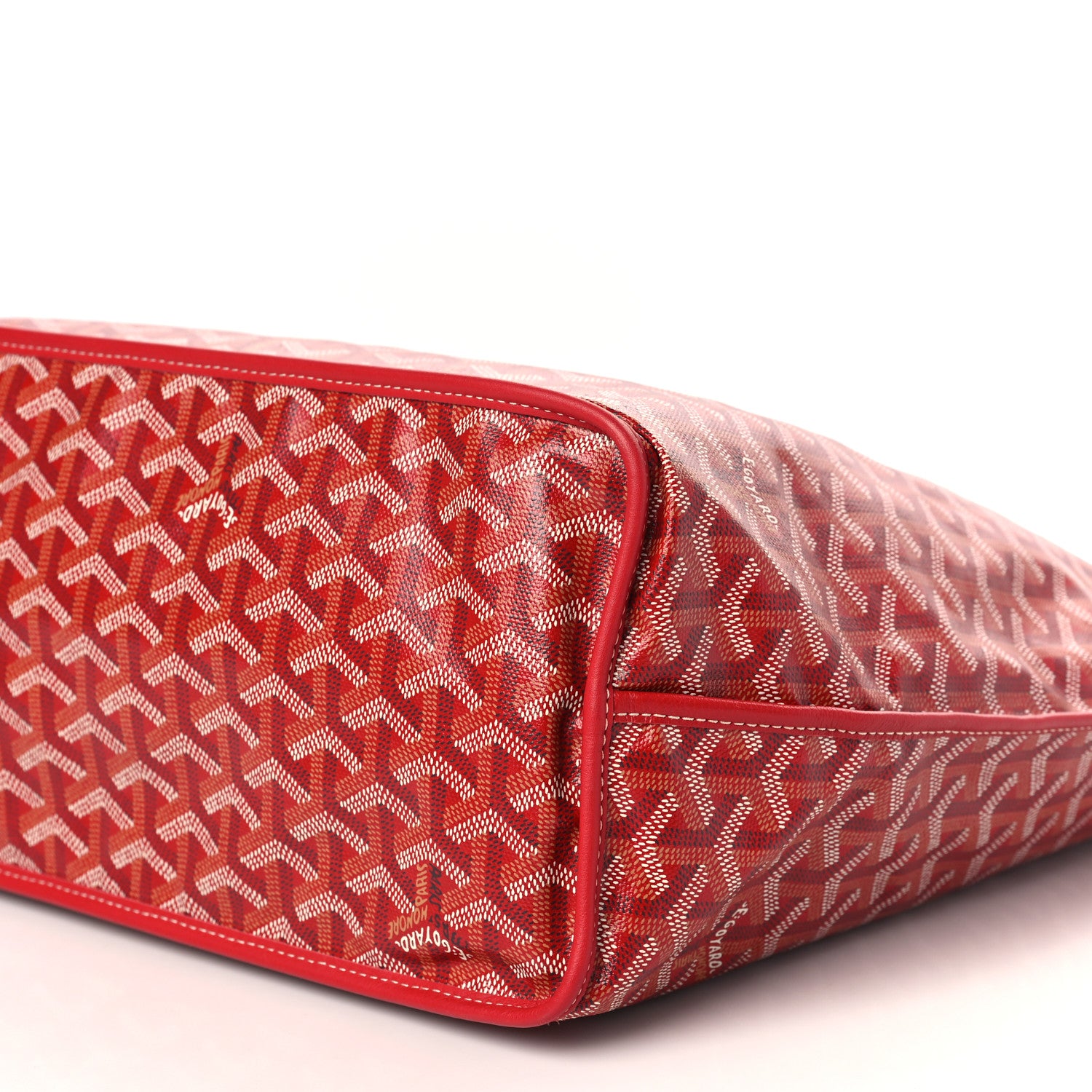 Goyard Goyardine Reversible Anjou PM Red 9 of 14