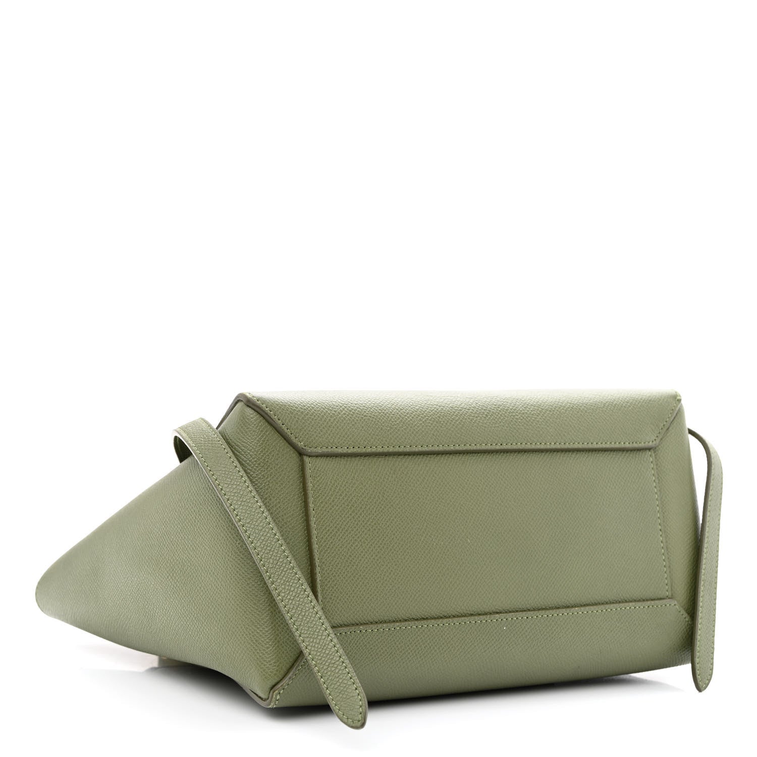 Celine Grained Calfskin Micro Belt Bag Army Green 4 of 11