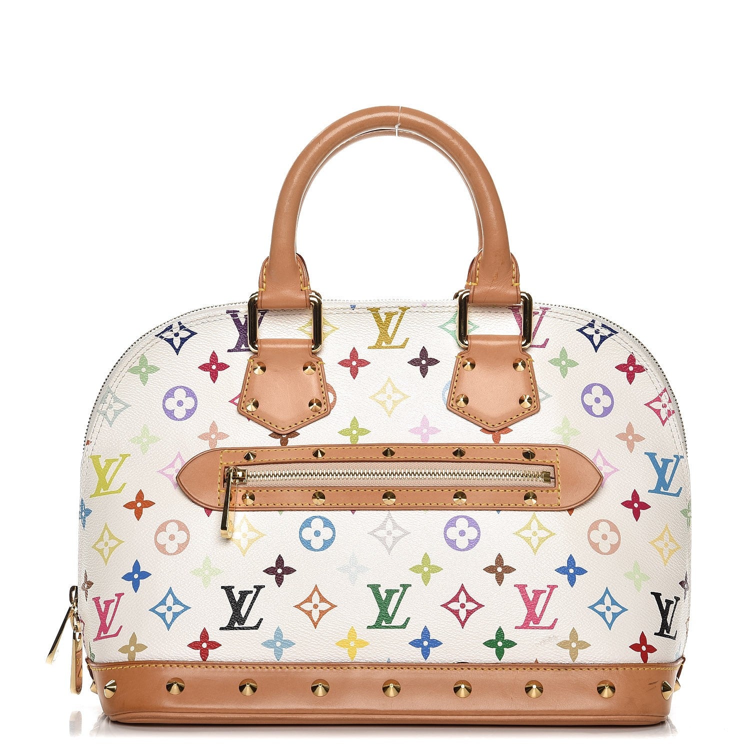 Louis Vuitton Monogram Multicolor Alma White 1 of 9