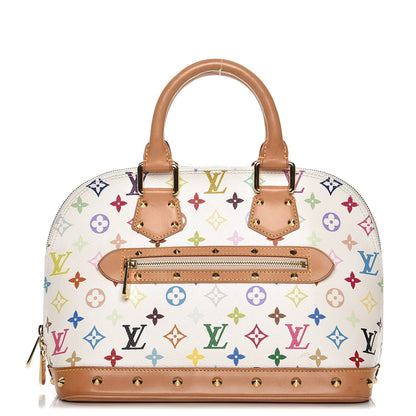 Louis Vuitton Monogram Multicolor Alma White 1 of 9