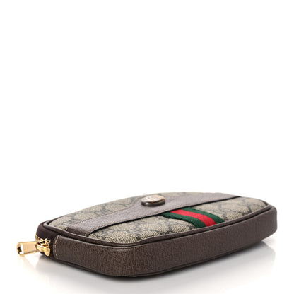 Gucci GG Supreme Monogram Ophidia Belted iPhone Case 95 38 Dark Brown 4 of 12