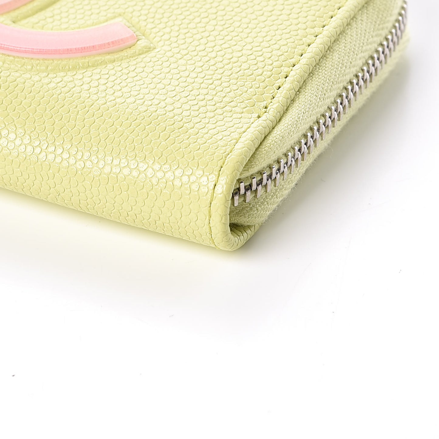 Caviar Key Holder Case Light Pink Light Green