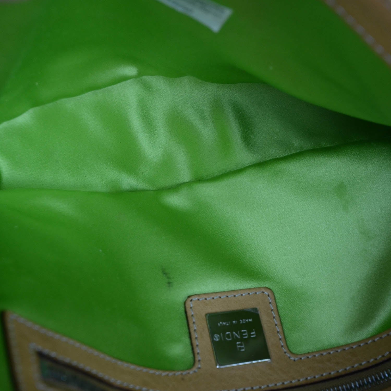 Fendi Leather Embroidered Baguette 11 of 11