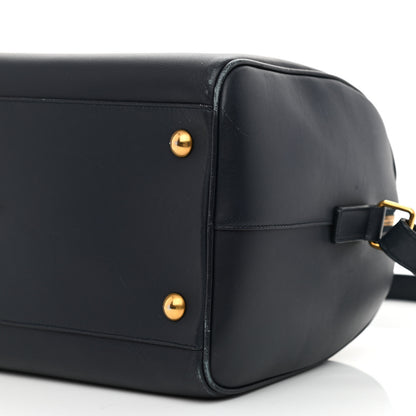 Saint Laurent Calfskin Classic Duffle 6 Marine 10 of 13