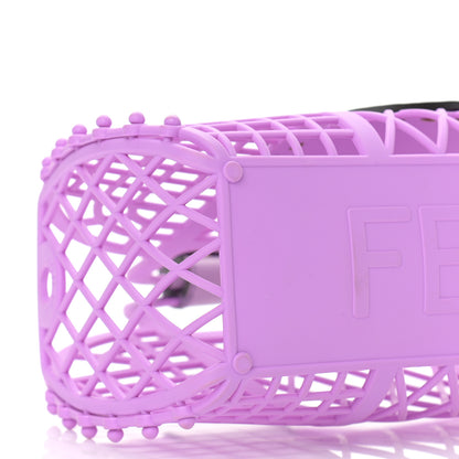 Fendi Recycled Plastic Vitello Liberty Matte Small Fendi Basket Violetta 5 of 11