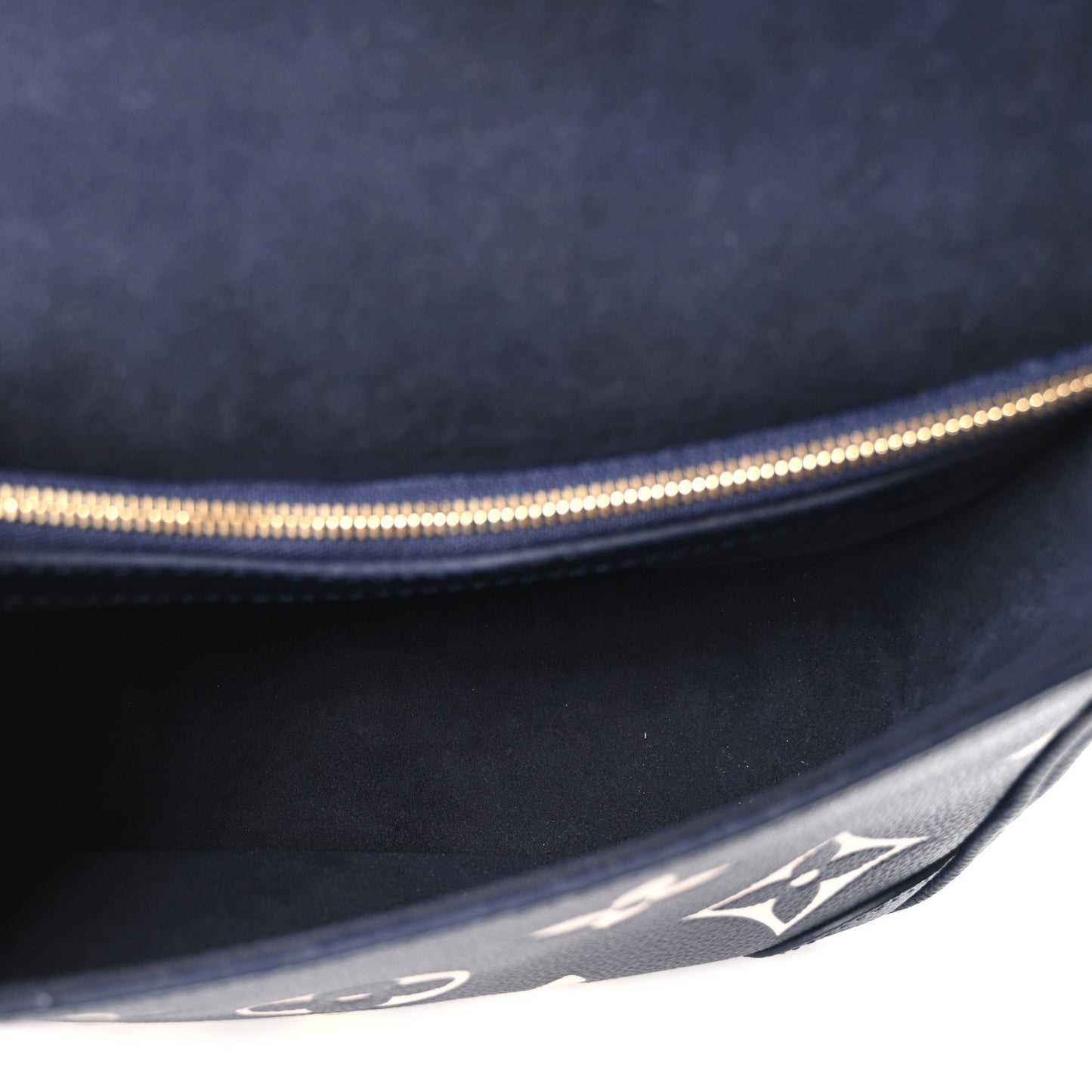 Empreinte Giant Monogram Diane Navy Creme