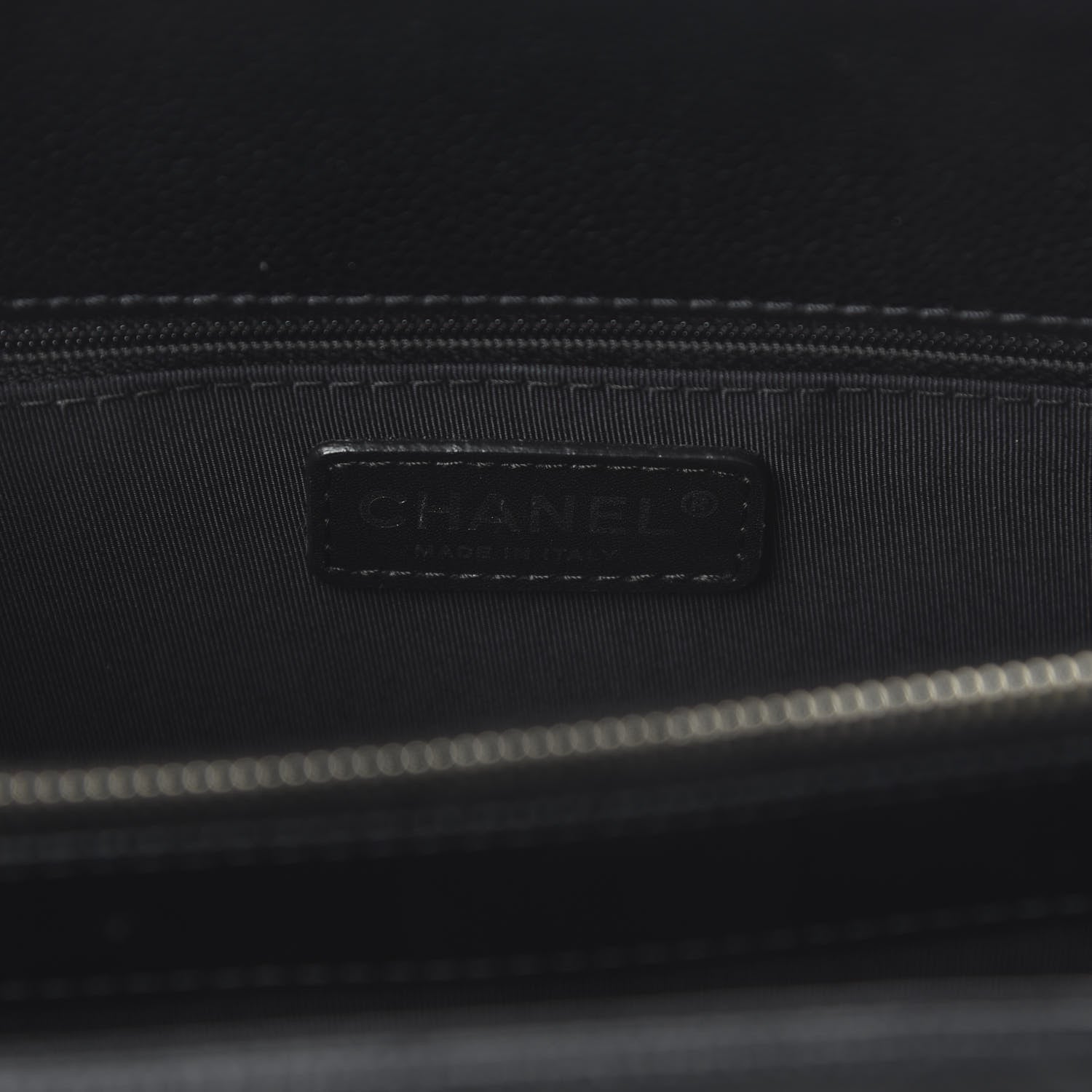 Chanel Caviar Quilted Grand Shopping Tote GST Black 8 of 9