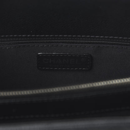 Chanel Caviar Quilted Grand Shopping Tote GST Black 8 of 9