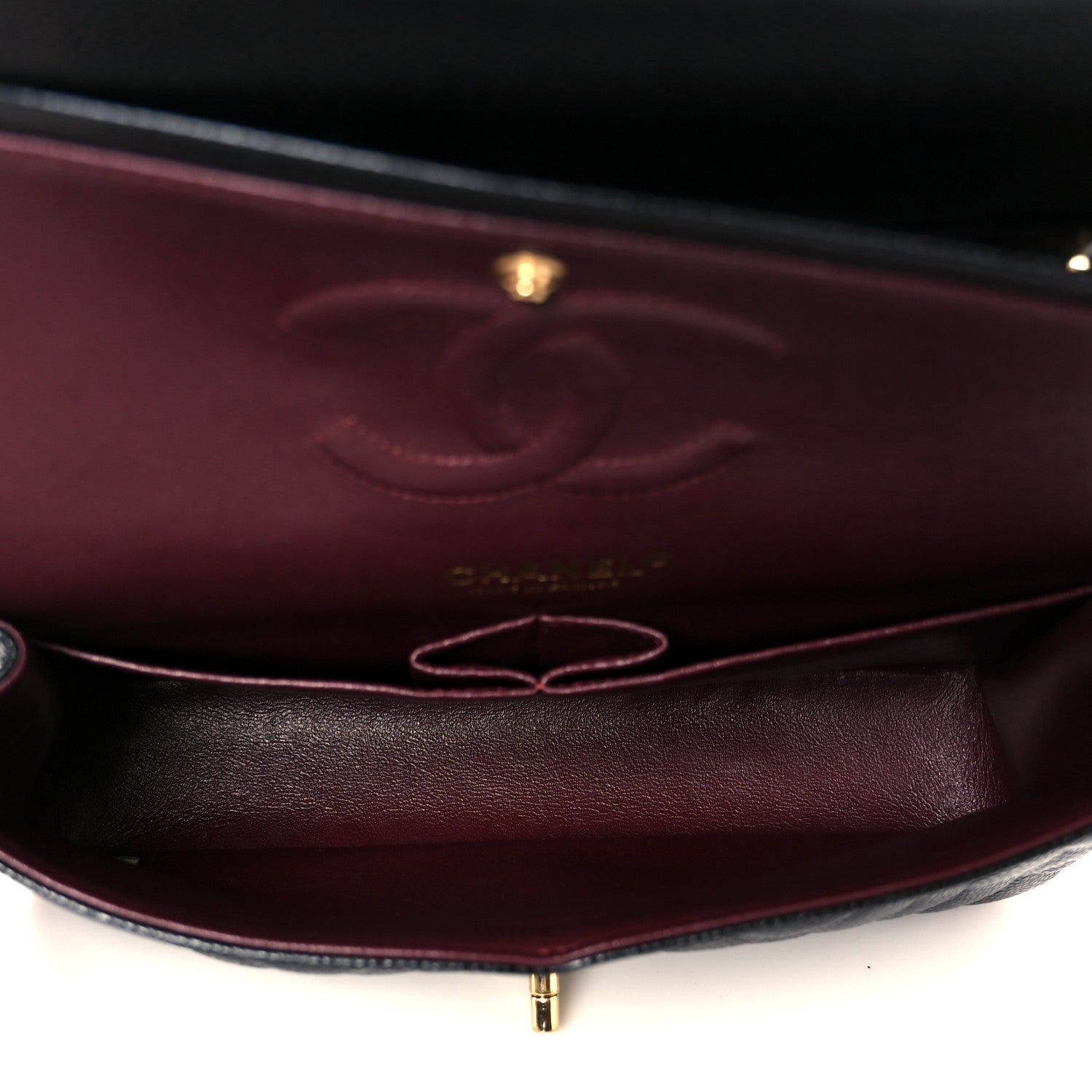 Chanel Caviar Quilted Medium Double Flap Black 5 of 11