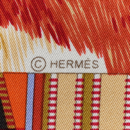 Hermes Silk Pelages et Camouflage Scarf 90 3 of 4