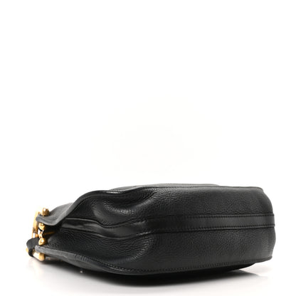 Chloe Grained Calfskin Mini Hayley Hobo Black 4 of 10