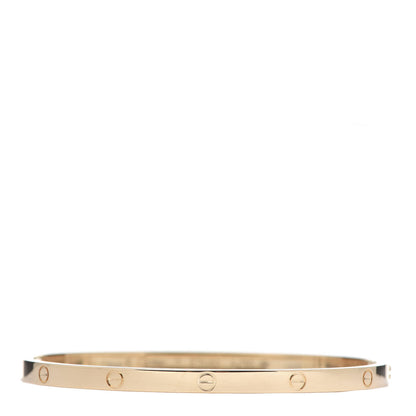 Cartier 18K Yellow Gold Small LOVE Bracelet 17 1 of 5
