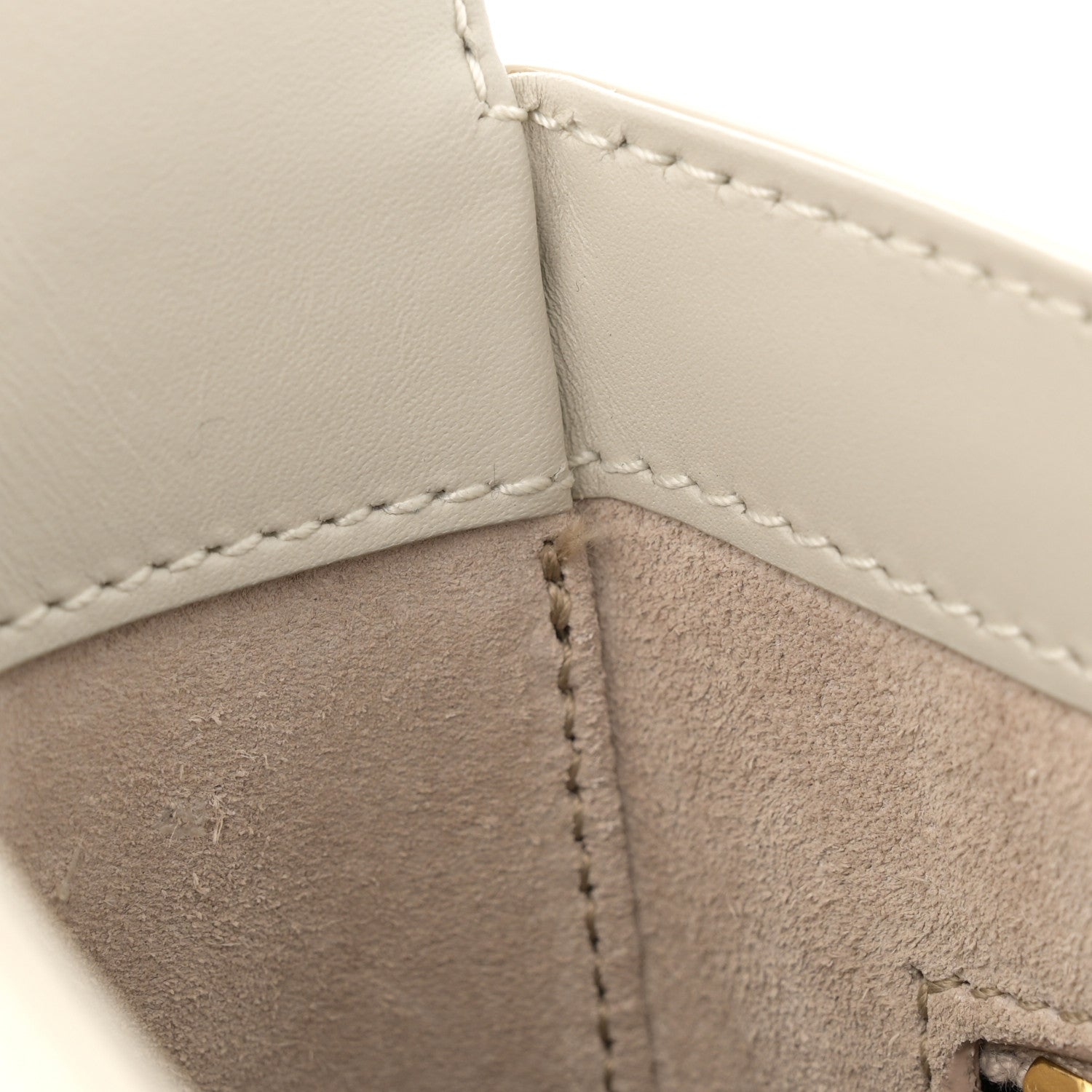Saint Laurent Smooth Calfskin Le 5 A 7 Hobo Crema Soft 11 of 13
