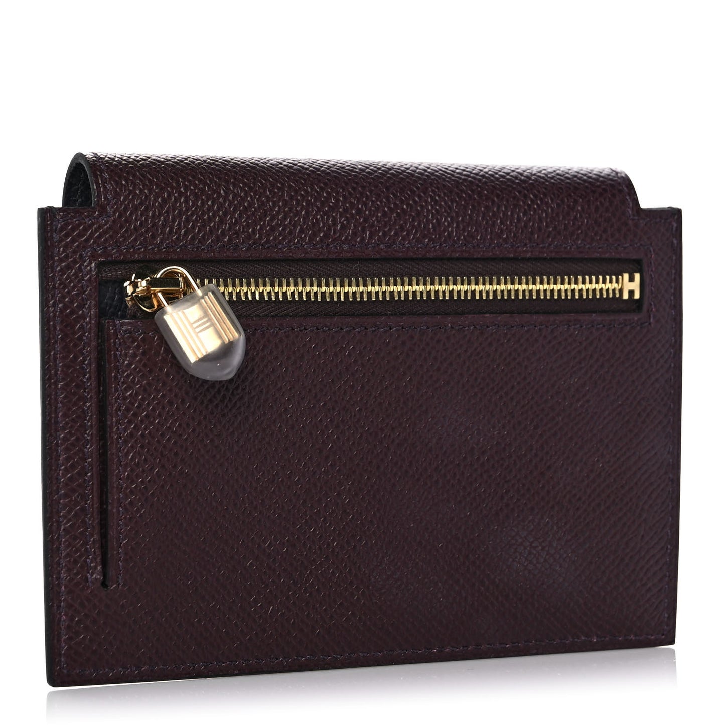 Epsom Tri-Color Kelly Pocket Compact Wallet Rouge Sellier Black Bleu Saphir