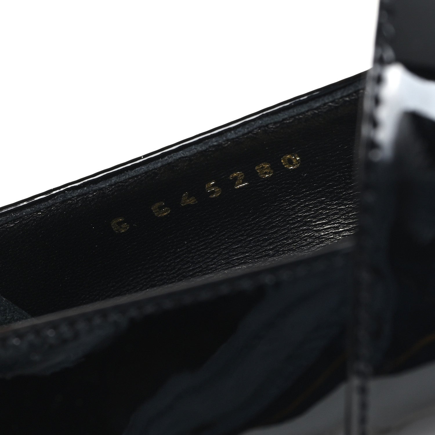 Chanel Patent Calfskin Mary Janes Flats 35.5 Black 9 of 10