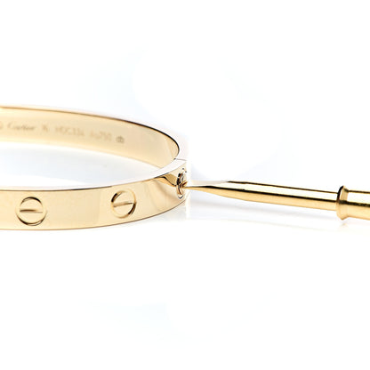 Cartier 18K Yellow Gold LOVE Bracelet 16 5 of 6
