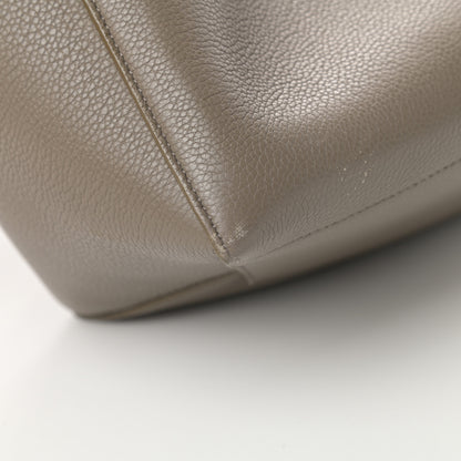Celine Soft Grained Calfskin Sangle Bucket Bag Taupe 9 of 15