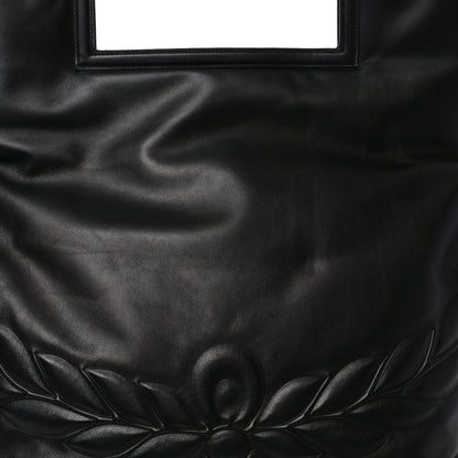 MCM Calfskin Aren Mega Honors Tote Black 7 of 9