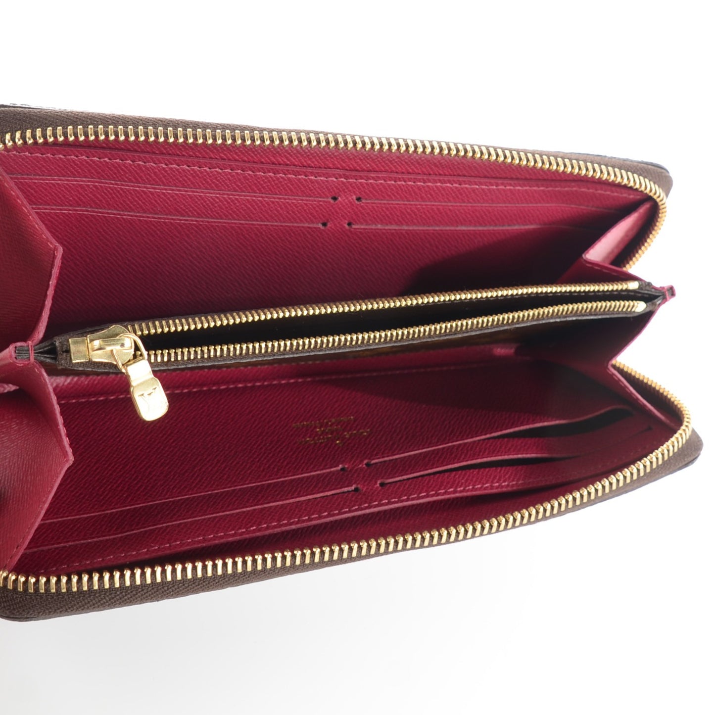 Monogram Clemence Wallet Fuchsia