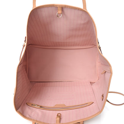 Louis Vuitton Damier Azur Neo Neverfull GM Rose Ballerine 5 of 11