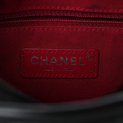 Chanel Aged Calfskin Quilted Small Gabrielle Hobo Black 6 of 14