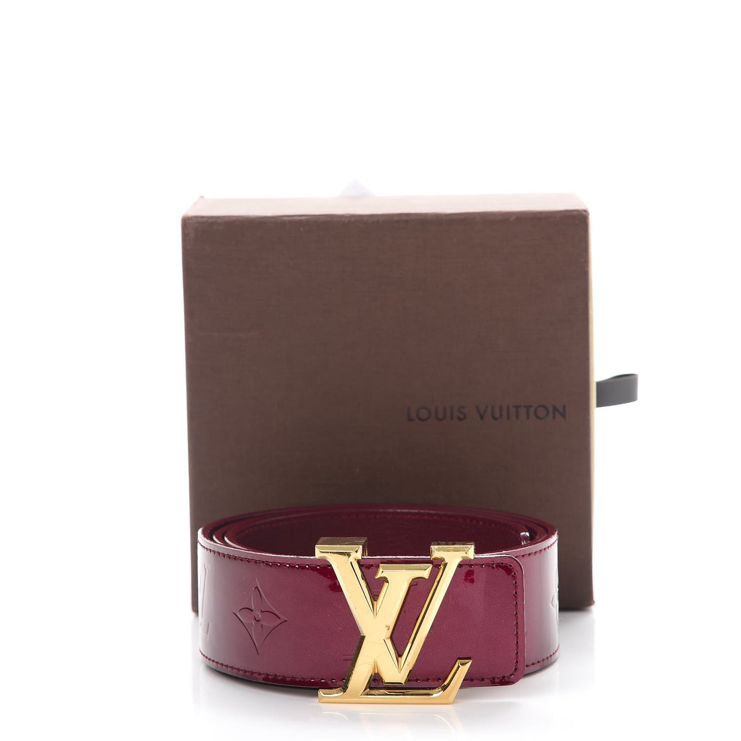 Vernis LV Facettes Belt 80 32 Rouge Fauviste