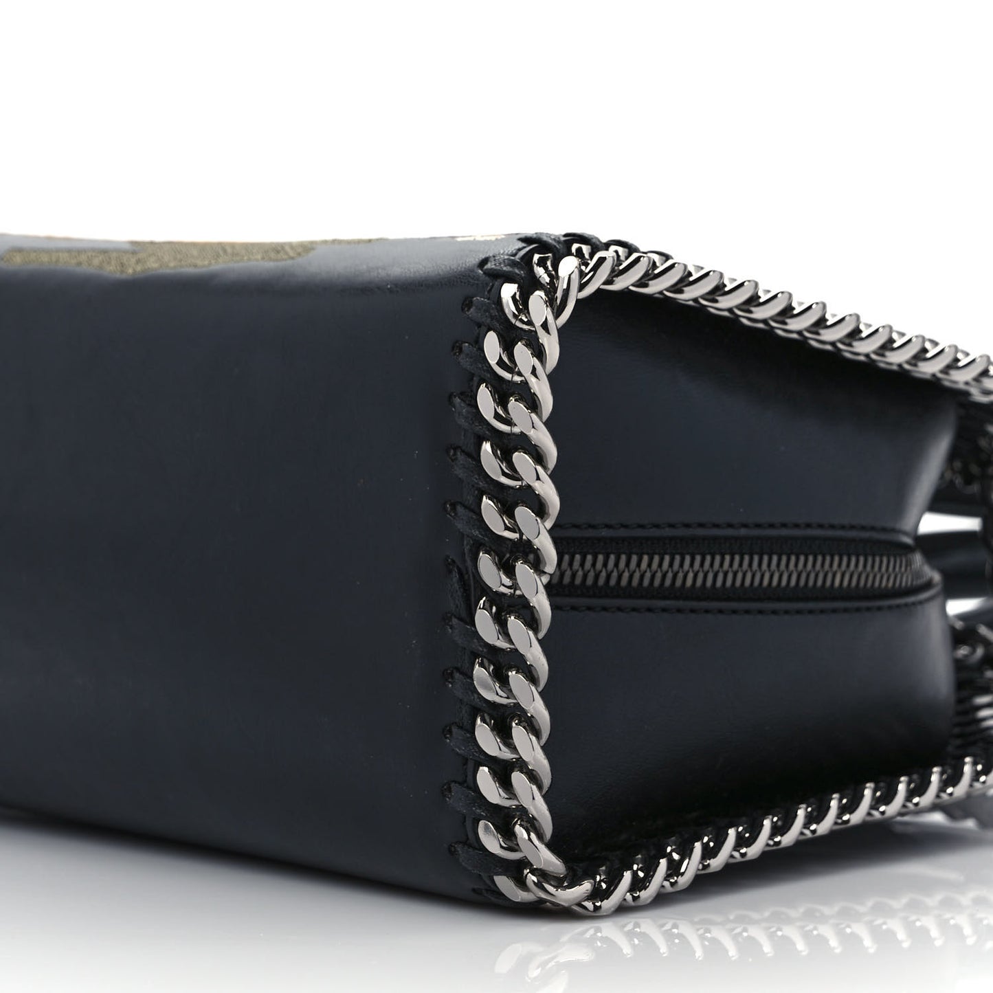 Eco Alter Nappa Mini Falabella Box Sun Handle Bag Black